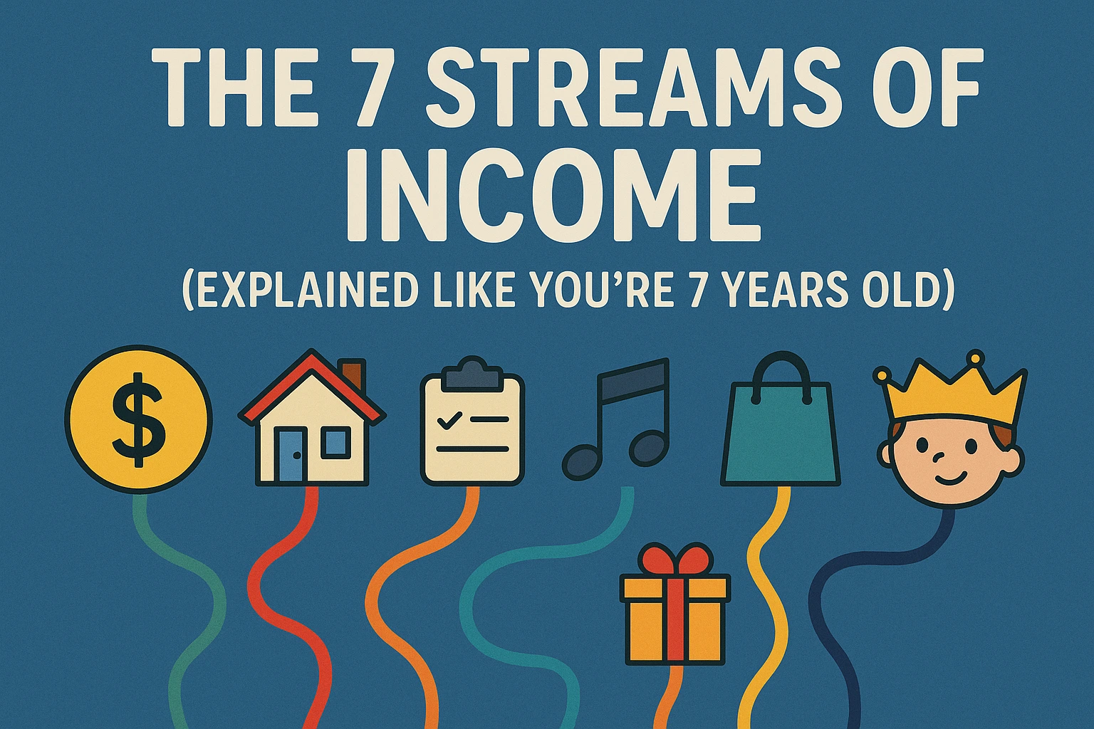 The 7 Streams of Income (Explained Like You’re 7 Years Old)